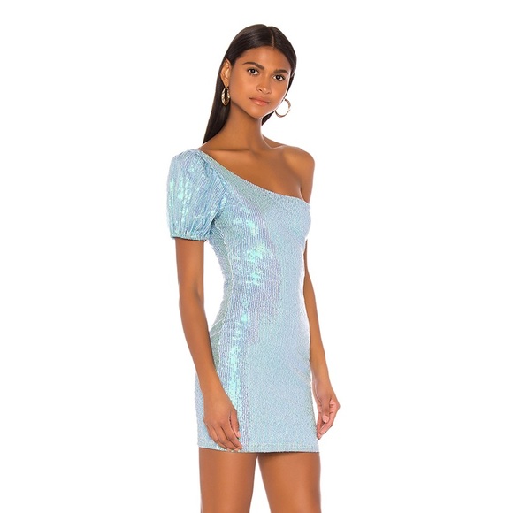 HONEY ONE SHOULDER DRESS - Picture 2 of 3